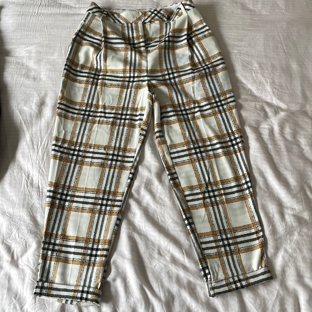 Patterned Topshop Pants Size 4